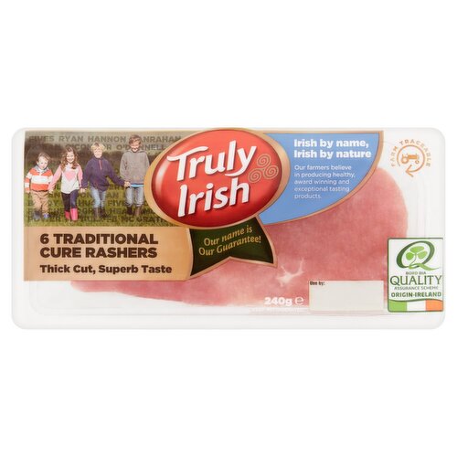 Truly Irish Traditional Rashers (240 g)