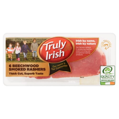 Truly Irish Smoked Rashers (240 g)