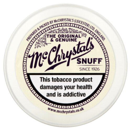 McCrystal Extra Large Snuff (1 Piece)