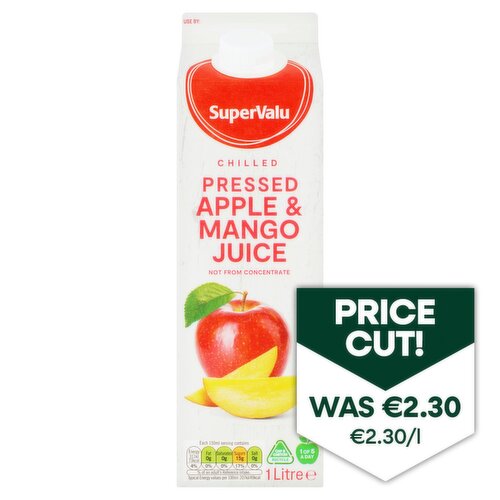 SuperValu Not From Concentrate Apple & Mango (1 L)