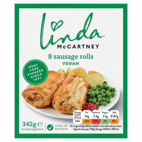 Linda Mccartney Vegetarian Sausage Rolls (57 g)