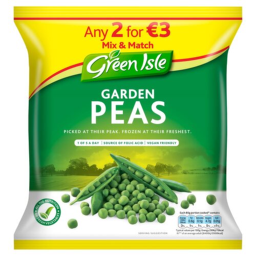 Green Isle Garden Peas (450 g)