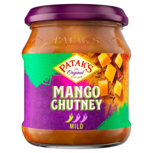 Patak's Mild Sweet & Fruity Mango Chutney (340 g)