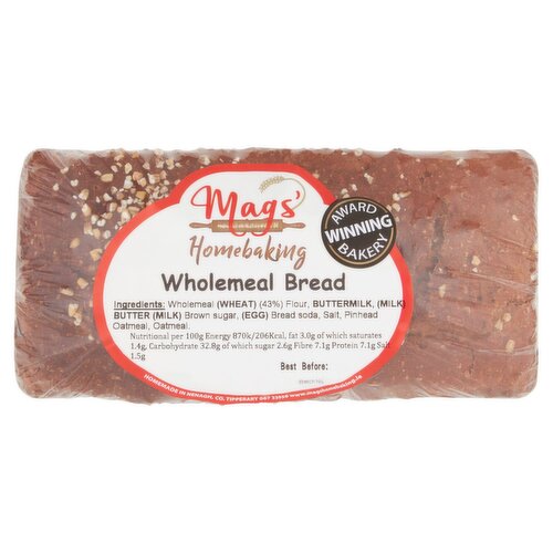 Mags Homemade Wholemeal Bread (400 g)