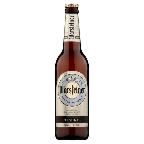 Warsteiner Pilsener Premium Bottle (500 ml)