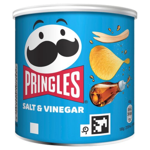 Pringles Salt & Vinegar Crisps (40 g)