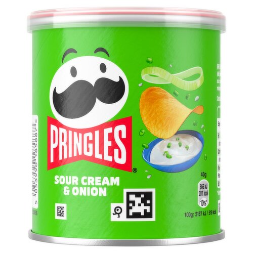 Pringles Sour Cream & Onion Crisps (40 g)