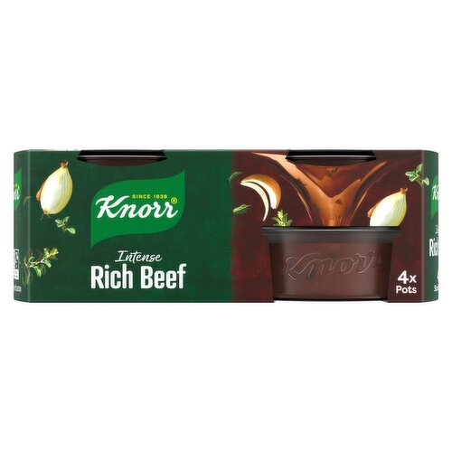 Knorr Rich Beef Stock Pot 4 Pack (112 g)