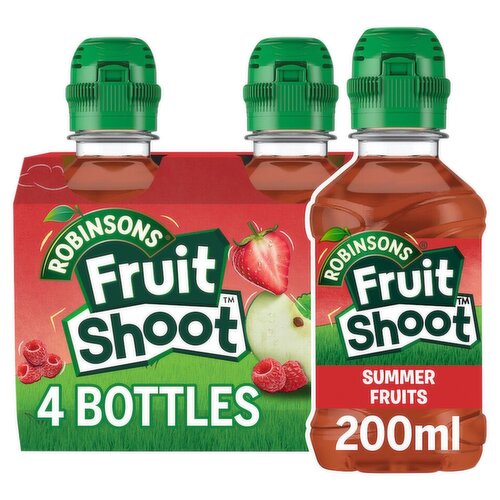 Robinsons Fruit Shoot Summer Fruits 4 Pack (200 ml)