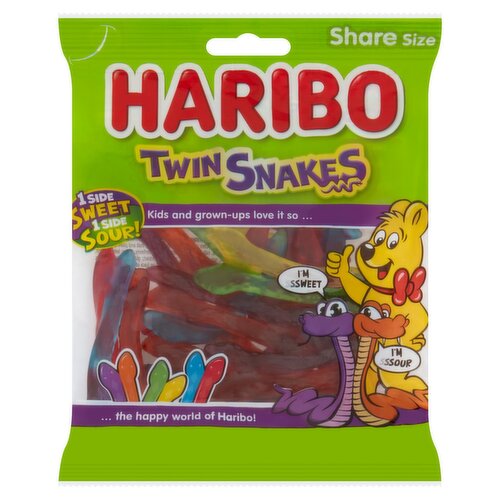 Haribo Twin Snakes Bag (160 g)