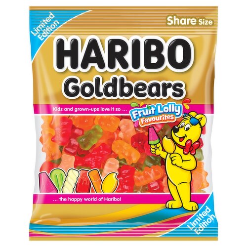 Haribo Goldbears Fruit Lolly Favourites Bag (160 g)