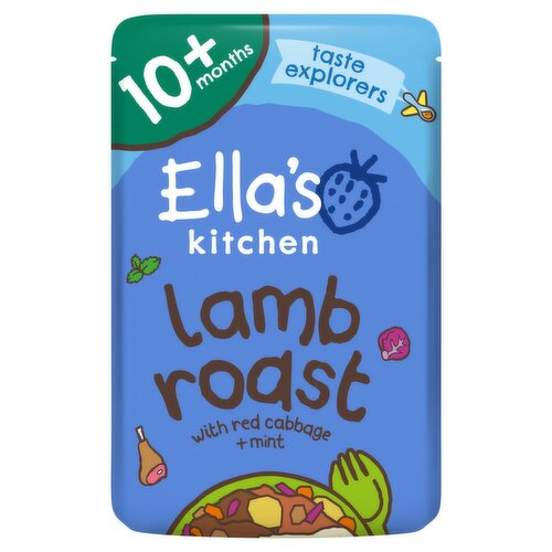 Ella's Kitchen Lamb Roast with Red Cabbage & Mint 10+Months (190 g)