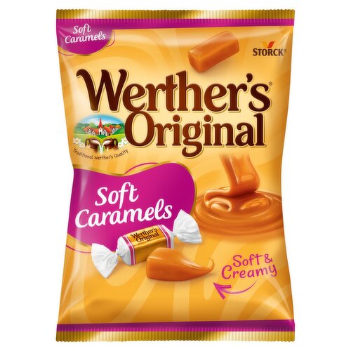 Werther's Original Soft Caramels Bag (125 g)