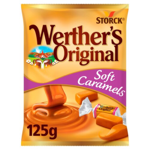 Werther's Original Soft Caramels Bag (125 g)