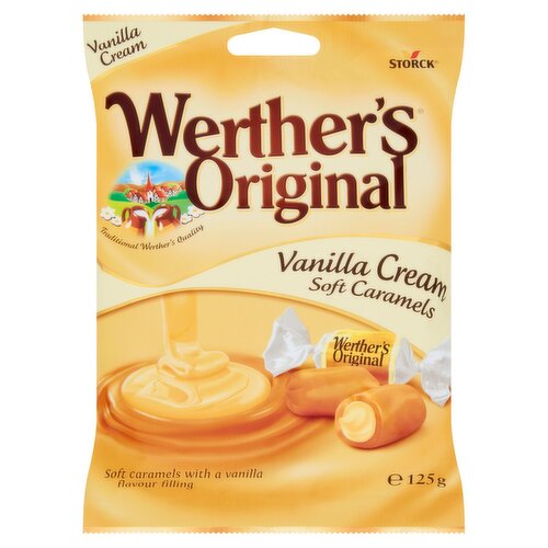 Werthers Vanilla Cream Soft Caramels Bag (125 g)