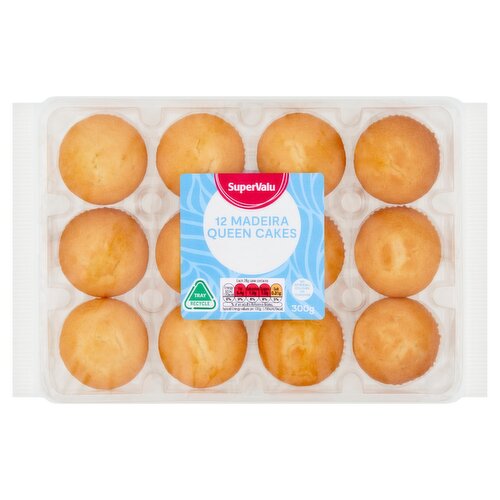 SuperValu Madeira Queen Cakes 12 Pack (300 g)