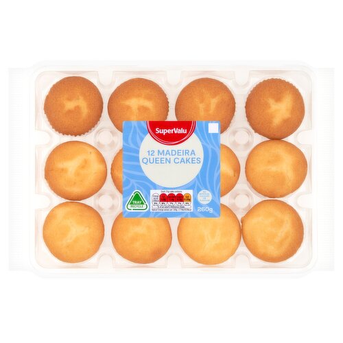 SuperValu Maderia Queen Cakes 12 Pack (260 g)