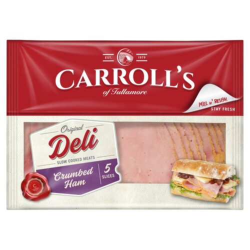 Carroll's Original Deli Crumbed Ham Slices (90 g)