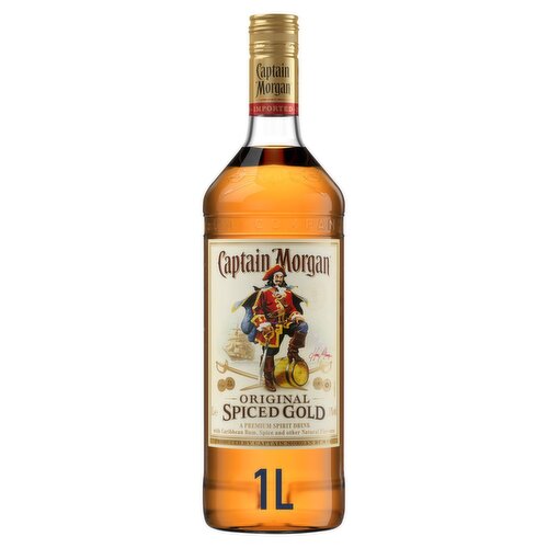 Captain Morgan Spiced Gold Rum (1 L)