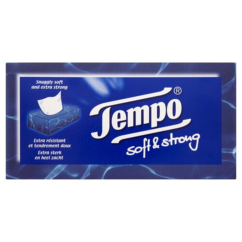 Tempo Regular White Tissues 80 Sheets (80 Sheets)