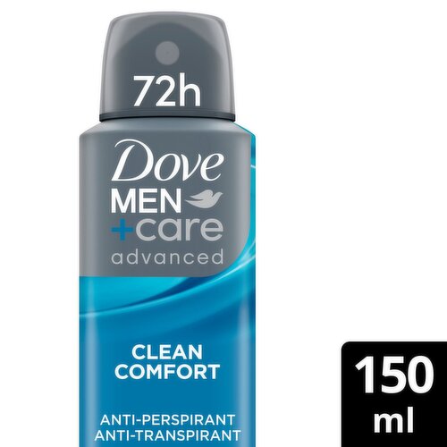 Dove Men Clean Comfort Antiperspirant Deodorant (150 ml)