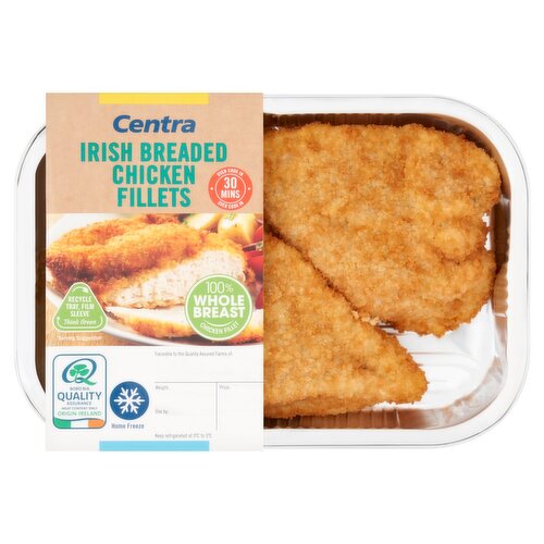 Centra Irish Breaded Chicken Fillets 2 Pack (250 g)