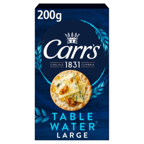 Carr's Table Water Large Crackers (200 g)