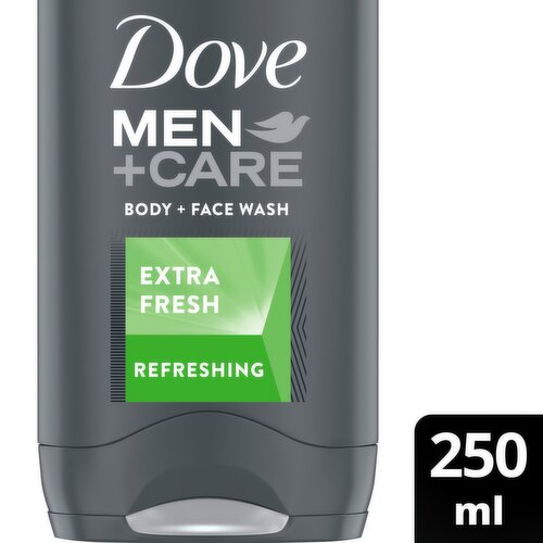 Dove Men Extra Fresh Body, Face Wash & Shower Gel (250 ml)