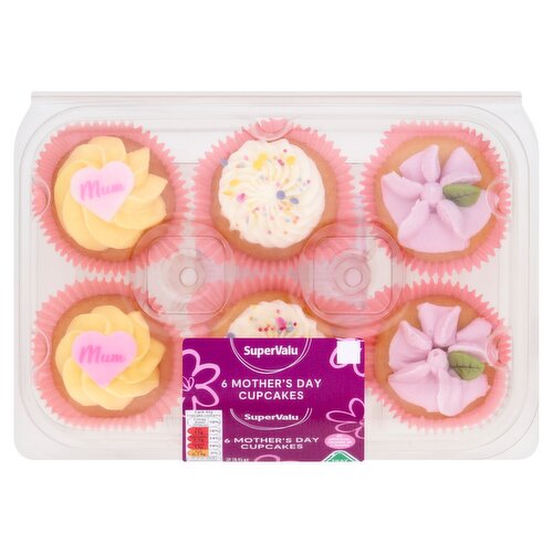 SuperValu Mothers Day Queen Cakes 6 Pack (190 g)