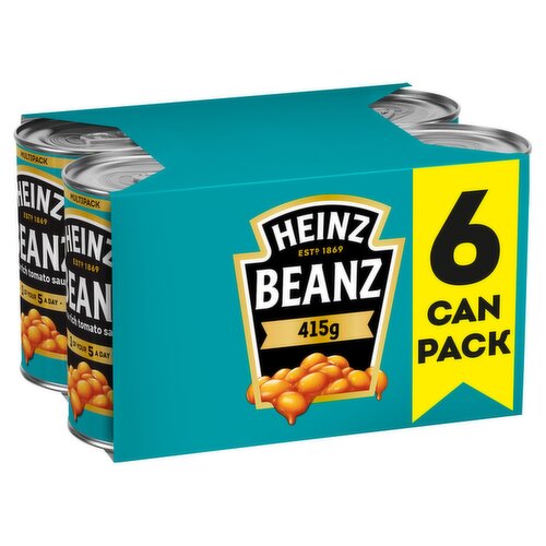 Heinz Baked Beans 6 Pack (415 g)