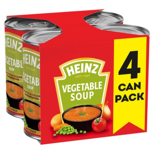 Heinz Vegetable Soup 4pack (400 g)