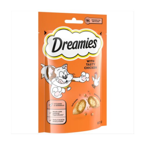 Dreamies with Chicken Cat Treats (60 g)