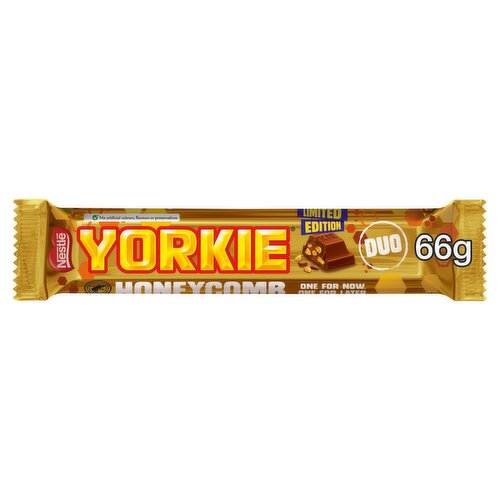 Yorkie Honeycomb Duo Bar (66 g)