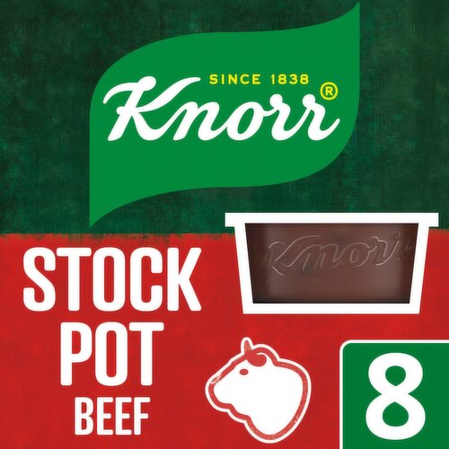 Knorr Beef Stock 8 Pots (224 g)