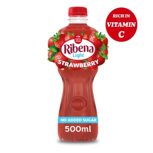 Ribena Light Strawberry Juice Drink (500 ml)