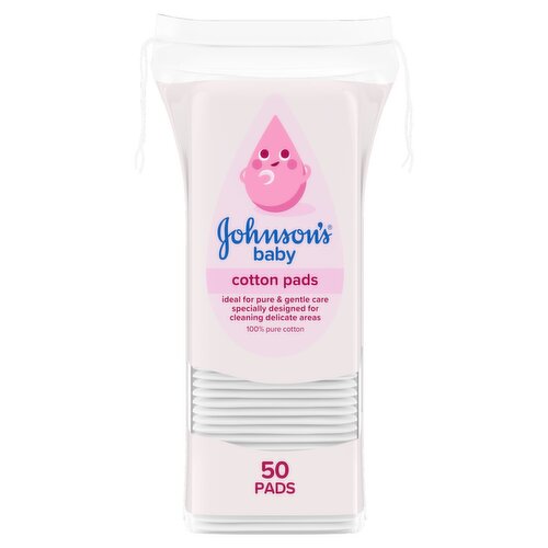 Johnson's Baby 50 Cotton Pads (50 Piece)