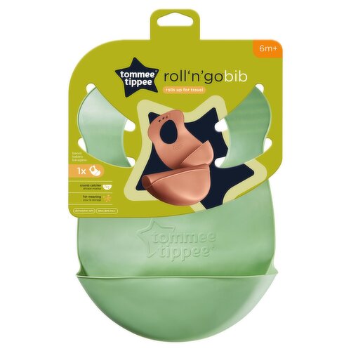 Tommee Tippee Roll'n'Go Bib 7+ Months (1 Piece)