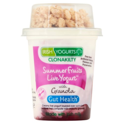 IRISH YOGURTS SUMMER FRUITS GRANOLA| 165GRM (165 g)