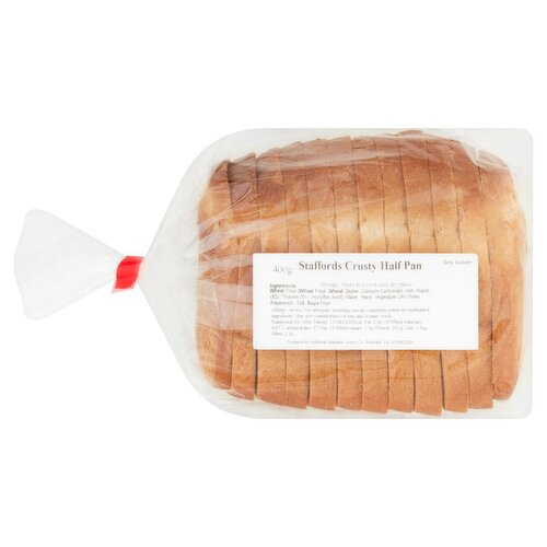 Staffords Bakery Sliced Crusty Half Pan (400 g)