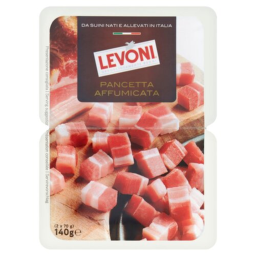 Levoni Diced Smoked Pancetta (140 g)