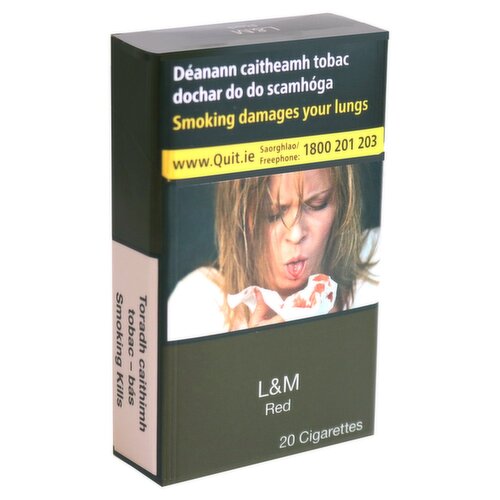 L&M Red Cigarettes (20 Pack)