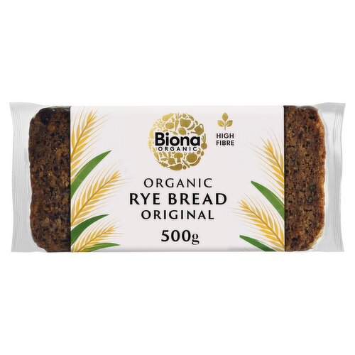 Biona Organic Rye Bread (500 g)