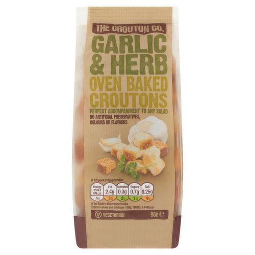 The Crouton Co. Garlic & Herb Oven-Baked Croutons (95 g)