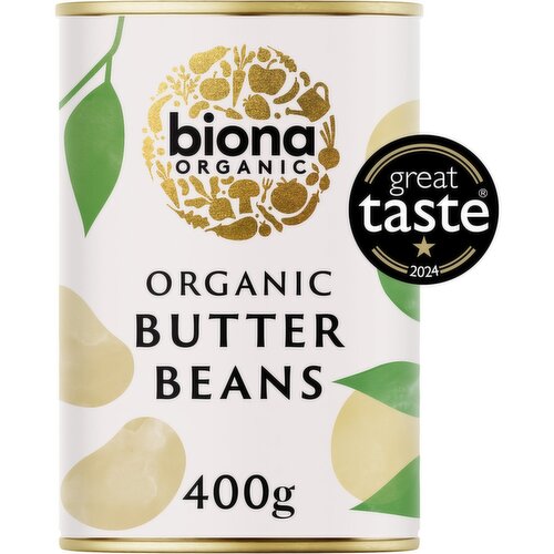 Biona Organic Butter Beans in Water (400 g)