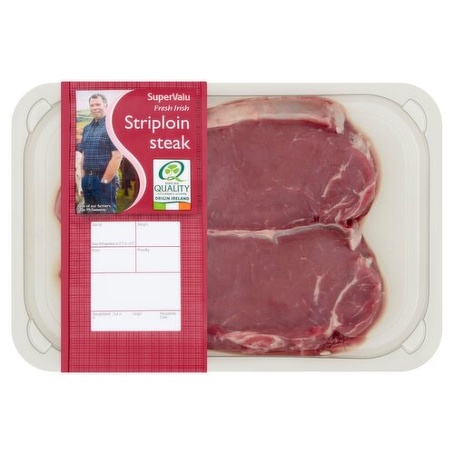 SuperValu Fresh Irish Striploin Steak (420 g)