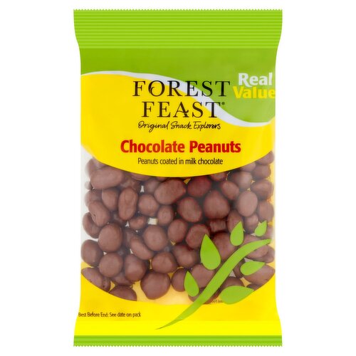 Forest Feast Real Value Chocolate Peanuts Bag (150 g)