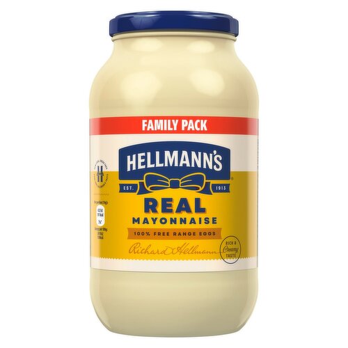 Hellmann's Real Mayonnaise Jar (800 g)