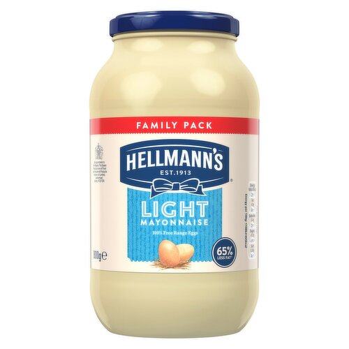 Hellmann's Real Light Mayonnaise Jar (800 g)