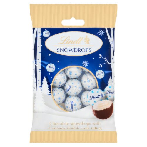Lindt Lindor Milk Chocolate Snowdrops (70 g)
