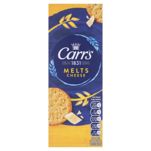 Carr's Melts Cheese Crackers (150 g)